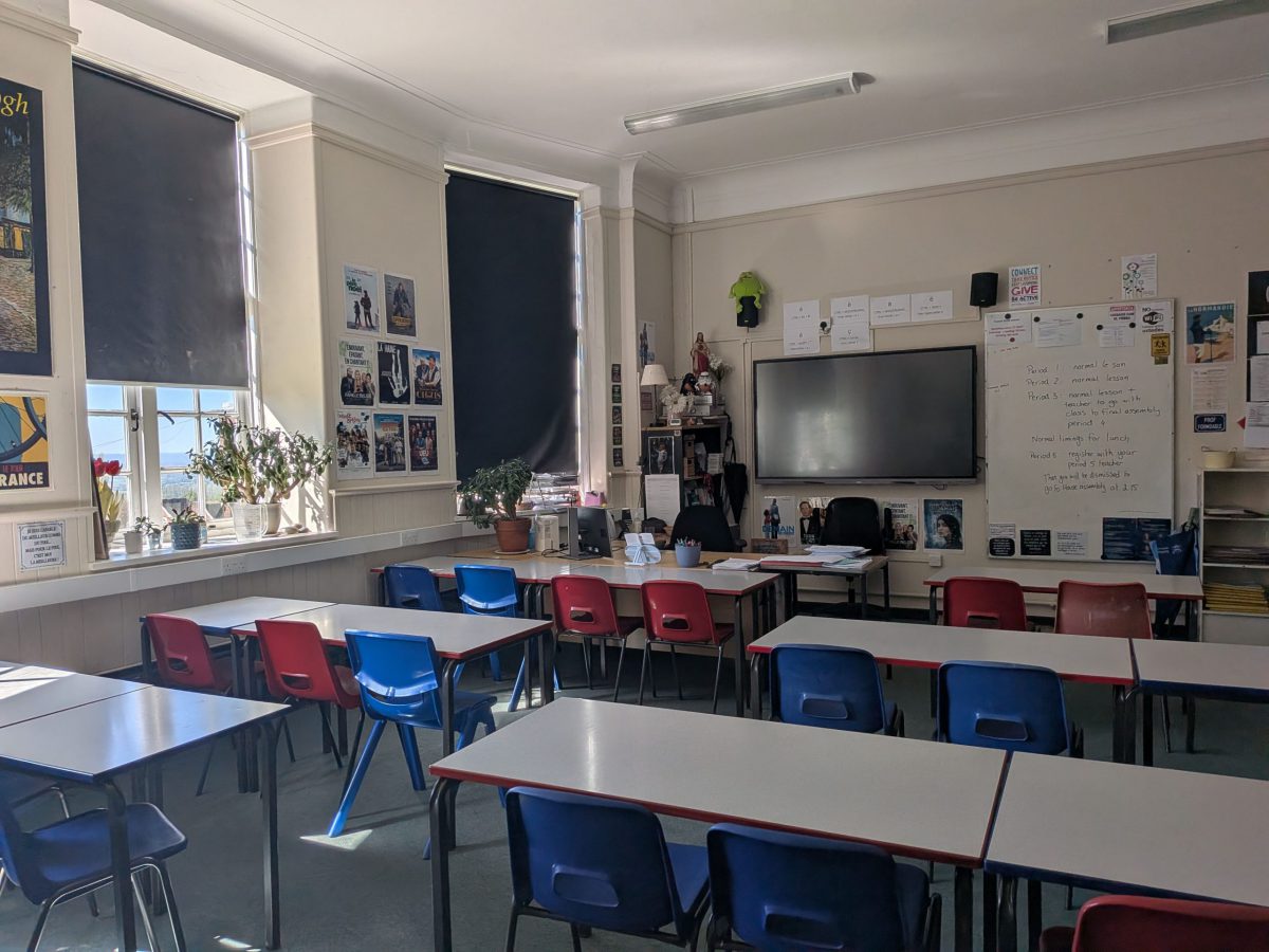 Sutton Valence School classroom- PF