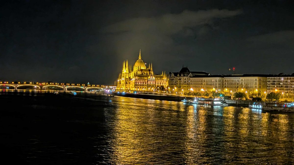 Budapest at night